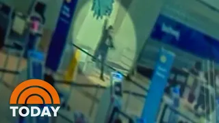 New Security Camera Footage Released Of Dallas Airport Shooting