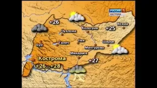 ГТРК  Кострома 2015 Погода