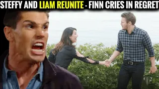 Steffy and Liam reunite - Finn cries in regret CBS The Bold and the Beautiful Spoilers