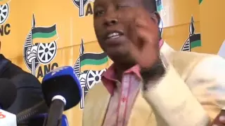 Julius Malema swears at  BBC Journalist