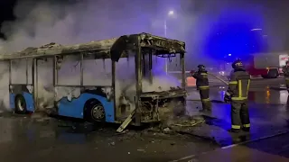 Парад горящих автобусов в Подмосковье (май 2024)