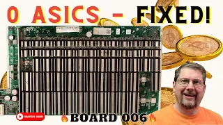 Fixed a No-Fix board using factory heat sinks - S17+  board 006  Antminer