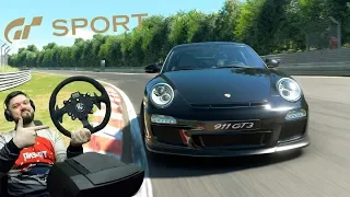 Зелёный АД на НОВОМ руле и Porsche 911 GT3 в Gran Turismo Sport