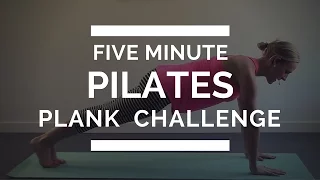 5-Minute Pilates Plank Challenge