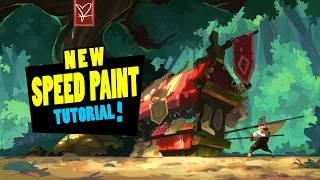 Painting A Forest with Depth! | Voice Over Tutorial