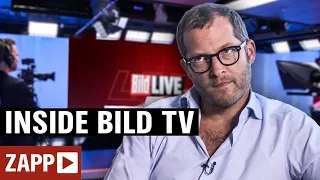 BILD TV: Wie Julian Reichelt mit Emotionen Fernsehen macht | ZAPP | NDR