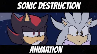 “Why am i still friends with you???”sonic destruction animation