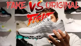 Как отличить подделку от оригинала? Кроссовки  Nike Air Max 95 .