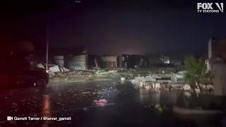 Sulphur, Oklahoma tornado damage