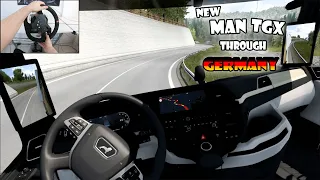 New MAN TGX drive from Nürnberg to Frankfurt | Euro Truck Simulator 2