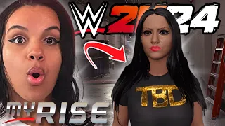 WWE 2K24 MyRise #1 - THE START OF MY CAREER!