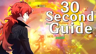 30 Second Guide To Burgeon Diluc (Genshin Impact)