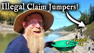 Illegal *Claim Jumpers* found at Pickerton! (Equipment Confiscated)