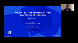 Industry and Career Panel: Journalism and Sports Media