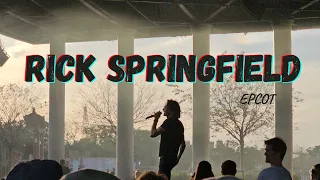 RICK SPRINGFIELD @Epcot's Garden Rocks Concert