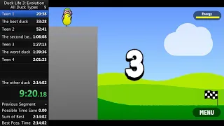 Duck Life 3: Evolution All Duck Types World Record (2:10:35)