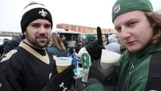 NY Jets vs New Orleans Saints 2013 Week 9 tailgate party, TailgateJoe