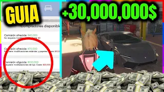 💲COMO GANAR *MILLONES* con SECUROSERV "GARAGE DE IMPORTACION" GUIA de DINERO GTA 5 Online|2022|