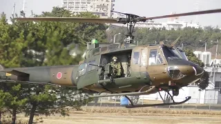 Helicopter Military Exercises CH-47 UH-1 AH-1 第1空挺団　降下訓練始め2019 1st Airborne Brigade Japan