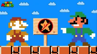 Mario and Luigi But Super Star are Forbidden here!