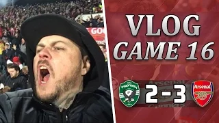 Ludogorets 2 v 3 Arsenal | ÖZIL STEALS THE SHOW | Matchday Vlog | Matchday 16