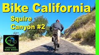 40 Minute Virtual Bike Ride | Squire Canyon to Avila Beach | Cycling Workout | Travel Video