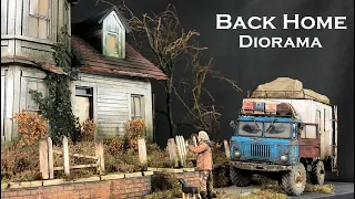 BACK HOME Last Days Diorama mit GAZ-66 Light Truck