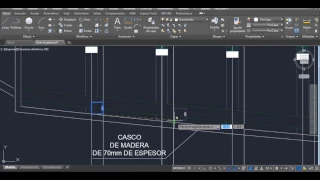 Como mover objetos a un lugar determinado usando lineas guia en Autocad