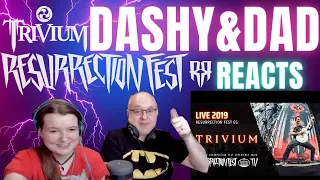 DAD & DAUGHTER FIRST TIME HEARING! Trivium - The Heart From Your Hate (Live at Resurrection Fest)