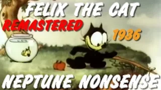 FELIX THE CAT - Neptune in Nonsense 1936 - HD Remastered (Cartoon)