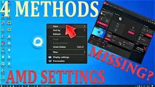 HOW TO FIX AMD RADEON SETTINGS MISSING OR NOT SHOWING ?