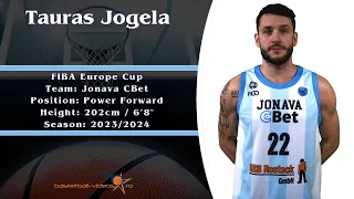 Tauras Jogela 2023/2024 FIBA Europe Cup Highlights