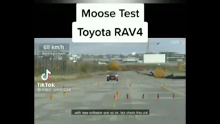 Volvo XC-40 / XC-60, Toyota RAV4, Geely moose test comparison