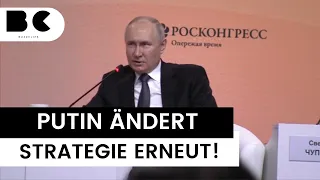 Putin ändert offenbar erneut seine Strategie