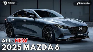 2025 MAZDA 6 EV Unveiled - Step Into A New Future !!