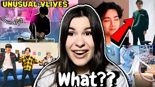 Unusual things that ONLY happen in a BTS Vlive | REACTION