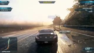 NFS Most Wanted 2012: Gold Medal "Chain Reaction" Sprint Race w/ Stock Mercedes-Benz SLS AMG