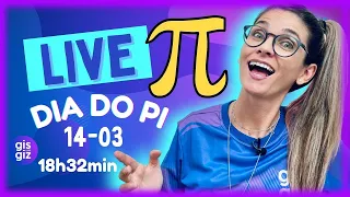 LIVE Dia do π (pi) |  Pi π na Matemática | Como calcular o valor do  π (pi)