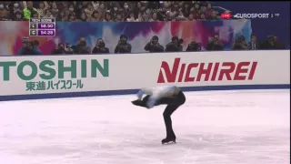 羽生結弦2015NHK・SP、B・ユーロ解説翻訳