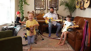 Colt Clark and the Quarantine Kids play "Gimme Three Steps"