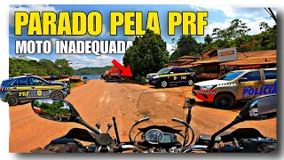 FIQUEI TENSO!👮MOTO INADEQUADA TIVER QUE FALA A VERDADE VIAGE DE MOTO BR-230 TRANSAMAZÔNICA EP-57