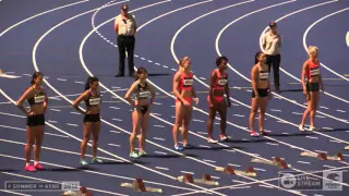 Womens 100m - FINAL - 94th Australian Athletics Championships