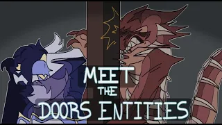 Meet the Doors Entities! (No Roots) || Roblox Doors Animation Meme
