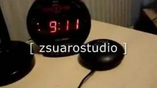 Sonic Bomb Alarm Clock Demo Video