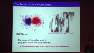 Computational Phenomena in Social Interaction - Jon Kleinberg