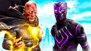 BLACK ADAM vs BLACK PANTHER In GTA 5 (Fight)