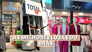 Tour pelas melhores lojas do BRÁS em São Paulo! 🤩 Mostrei TUDO: preços e nomes das lojas 🥳