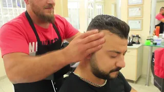 ASMR Turkish Barber Face,Head and Upper Body Massage 110 (21 Mins)