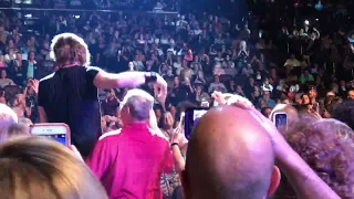 Rick Springfield in the audience at his concert in Atlantic City, NJ June 21, 2019.