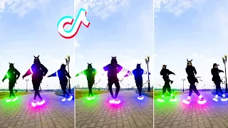 Astronomia Shuffle Dance | Neon Mode | Tuzelity Coffin Dance 2023 | SHUFFLE DANCE COMPILATION 2023